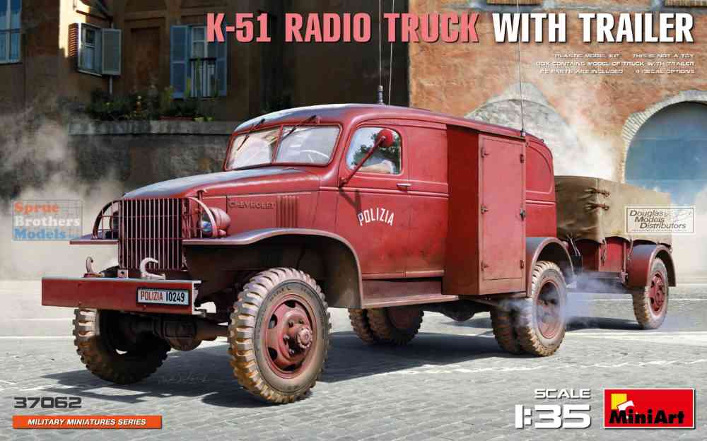 K-51 Radio Truck with Trailer