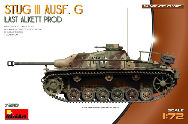 MiniArt StuG III Ausf. G  Last Alkett Prod