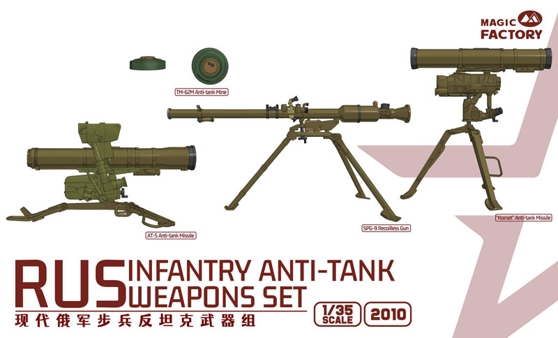 Magic Factory Russian Infantry Anti-Tank Weapons Set