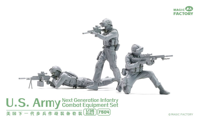 Magic Factory US Army Next Generation Infantry Combat Equipment & Figures Set