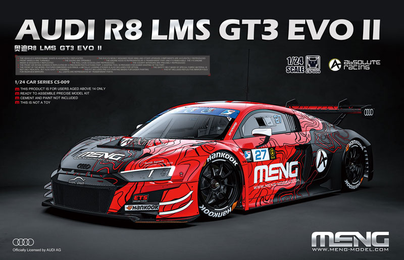 Meng Audi R8 LMS GT3 EVO II