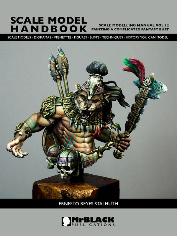 Mr. Black Painting A Complicated Fantasy Bust Scale Modeling Manual Volume 12 - ONLY 3 AVAILABLE AT THIS PRICE