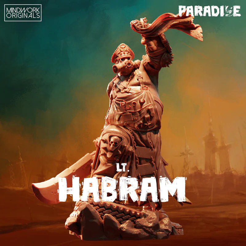 Monument Miniatures - Paradise - Lt. Habram