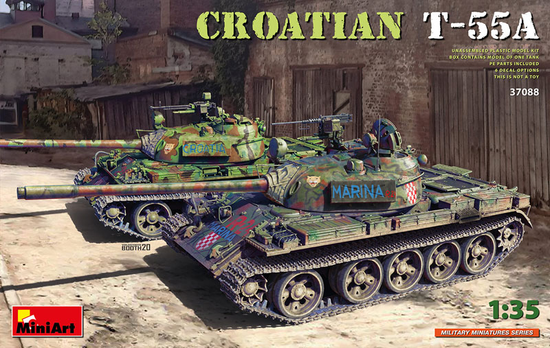 Croatian T-55A ONLY 1 AVAILABLE AT THIS PRICE