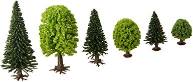 Mixed Forest Trees - 1-3/8 - 3-9/16in 3.5 9cm Tall