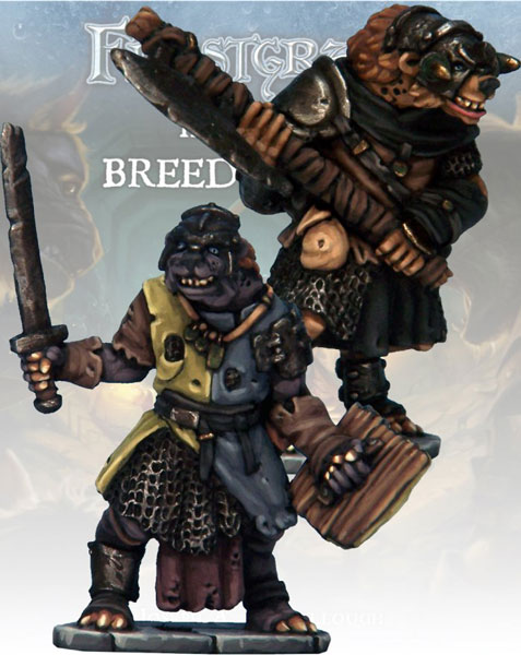 Frostgrave: Gnoll Knight & Templar