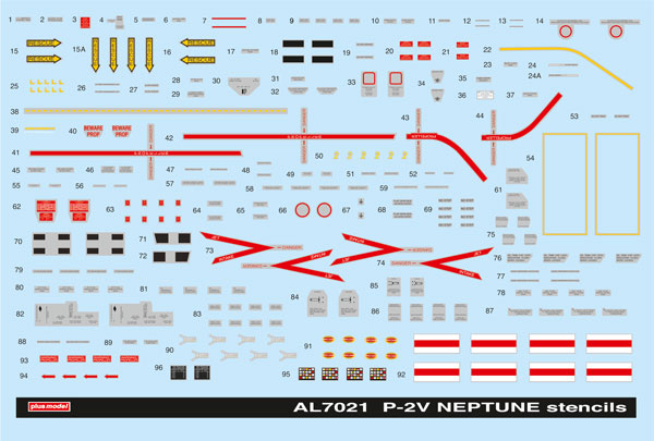 Stencils for P2V Neptune