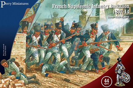 Perry Miniatures French Napoleonic Infantry Battalion 1807-14