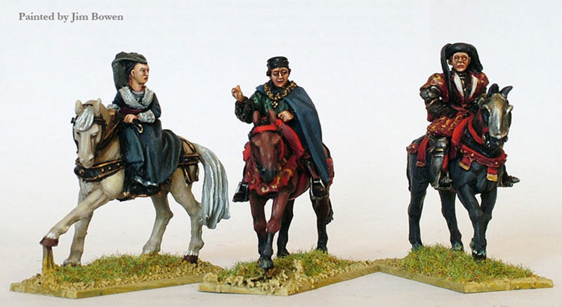 Perry Miniatures Wars of the Roses: Mounted Lancastrian Command