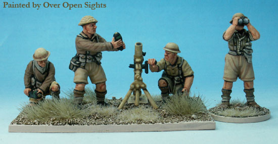 Perry Miniatures World War II: (British) 3in Mortar & Crew