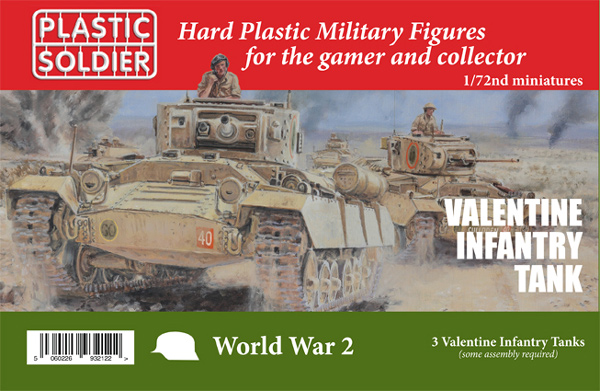 WWII Valentine Infantry Tank - 2023 Re-release