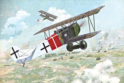 Fokker D VII (ALB Late) WWI German BiPlane Fighter