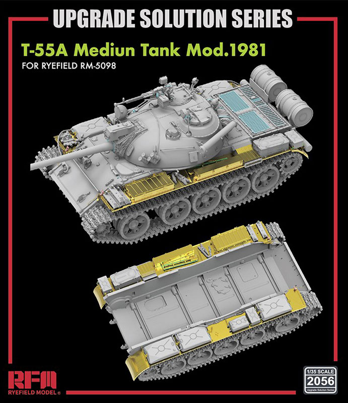 T-55A Tank Mod. 1981 Fenders Upgrade Set