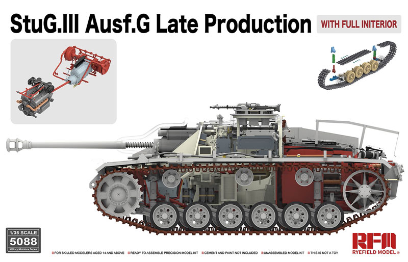 StuG.III Ausf.G Late Production with Full Interior