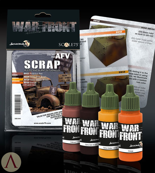 Scale Color Warfront Paint Sets: Scrap