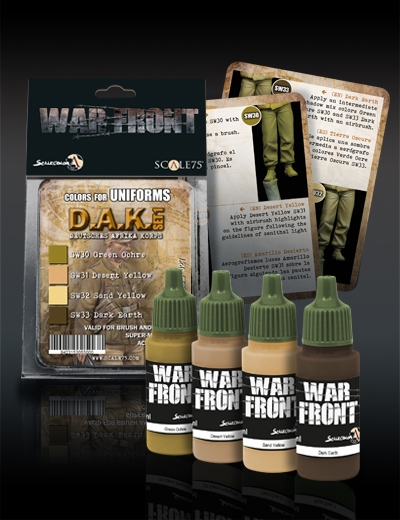 Scale Color Warfront Paint Sets: DAK Set 1