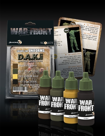 Scale Color Warfront Paint Sets: DAK Set 2