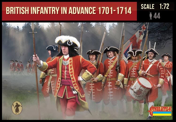 Strelets R - War of the Spanish Succession: British Infantry in Advance 1701-1714