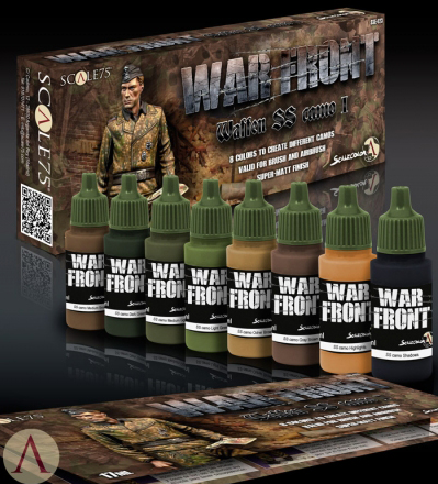 Scale Color Warfront Paint Sets: German SS Camo Set 1