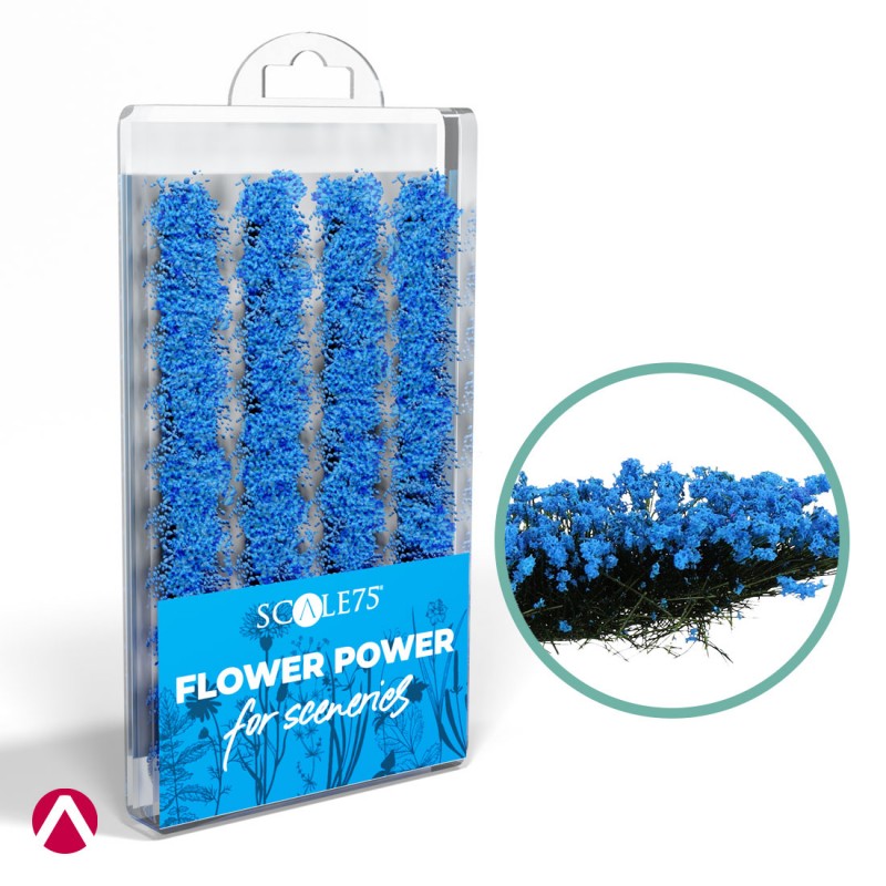 Flower Power Blue