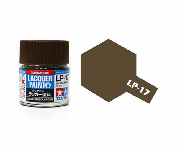 Tamiya - Linoleum Deck Brown Flat Mini Lacquer - 82117