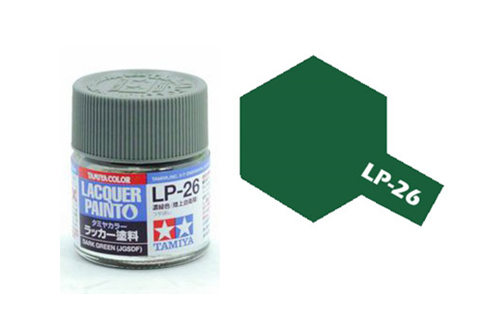 Tamiya - LGSDF Dark Green Mini Lacquer - 82126