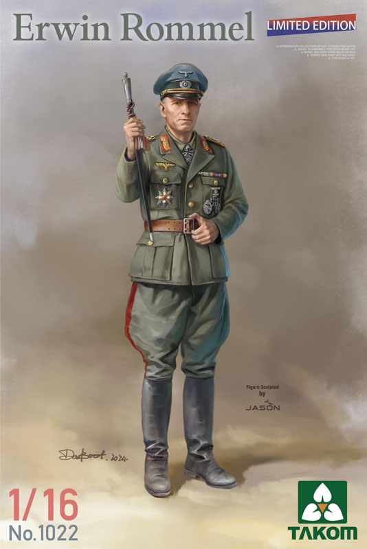 Takom Erwin Rommel Figure