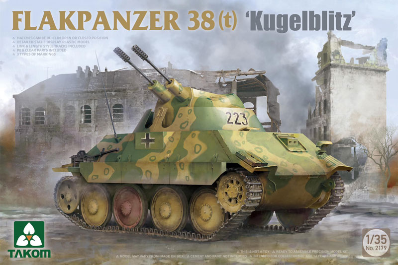 Flakpanzer 38(t) Kugelblitz