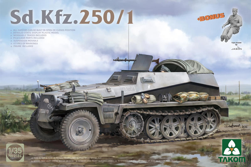 Takom SdKfz 250/1 Halftrack