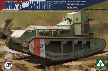 WWI British Whippet Medium Tank