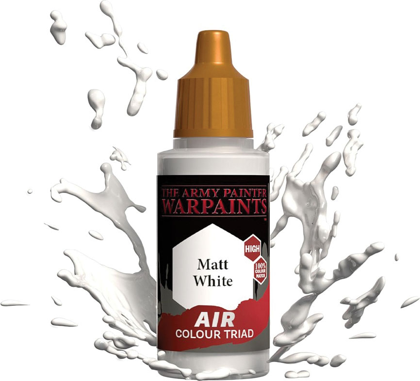 Warpaints Air: Matt White 18ml