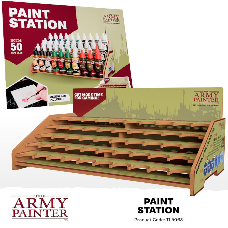 Army Painter Paint Station (50 Bottles)