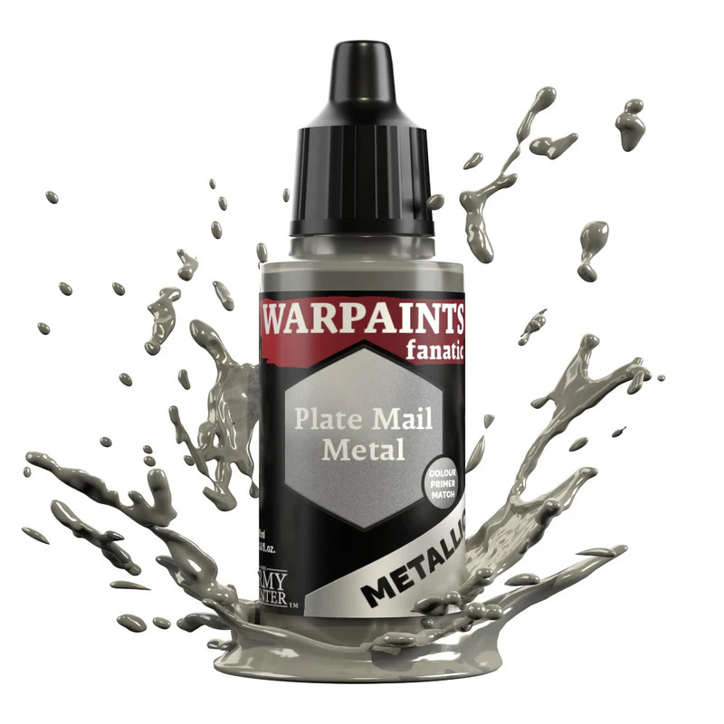 Army Painter: Warpaints Metallic Plate Mail Metal 18ml