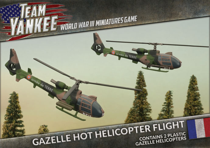 Gazelle HOT Helicopter Flight