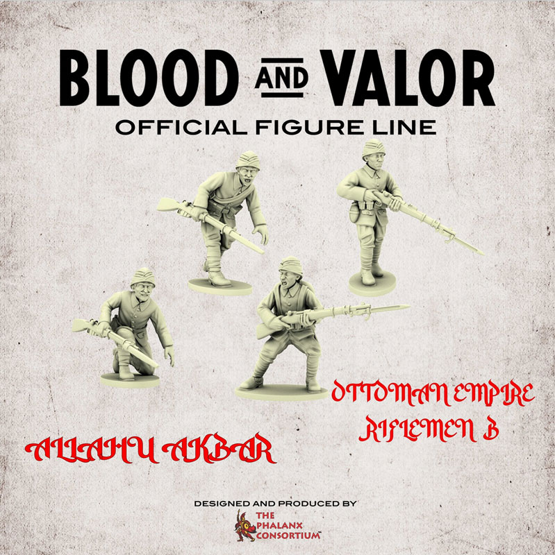 Blood & Valor - WWI Ottoman Empire Riflemen B