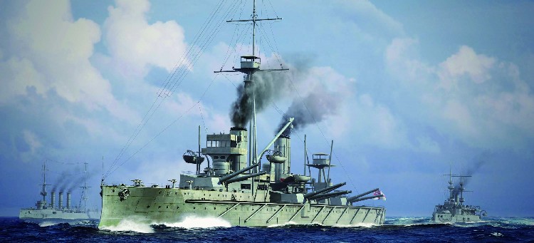 HMS Dreadnought British Battleship 1915 (New Variant)