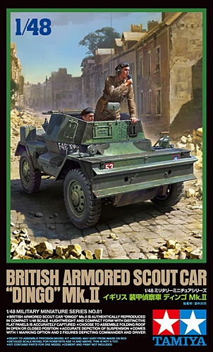 British Dingo MK II Armored Scout Car