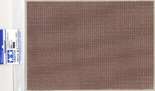 Brickwork Diorama Material Sheet