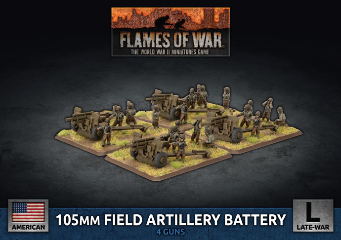 105mm Field Artillery Battery (Plastic)