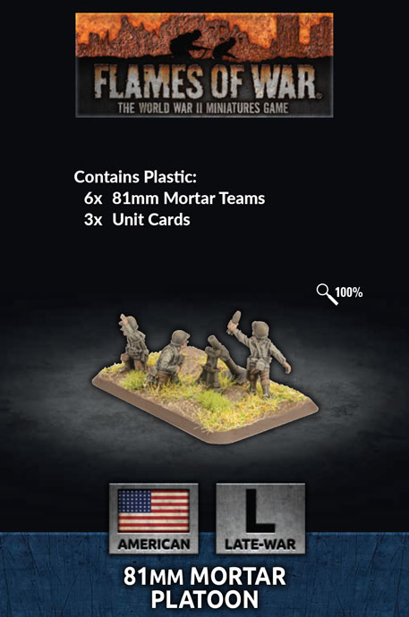 81mm Mortar Platoon (Plastic)