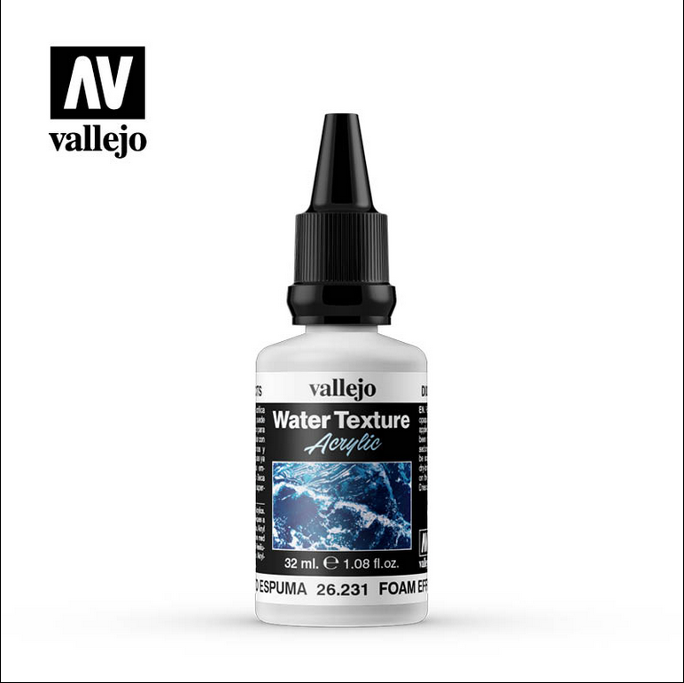 Vallejo Water Effects- Foam & Snow 32ml.