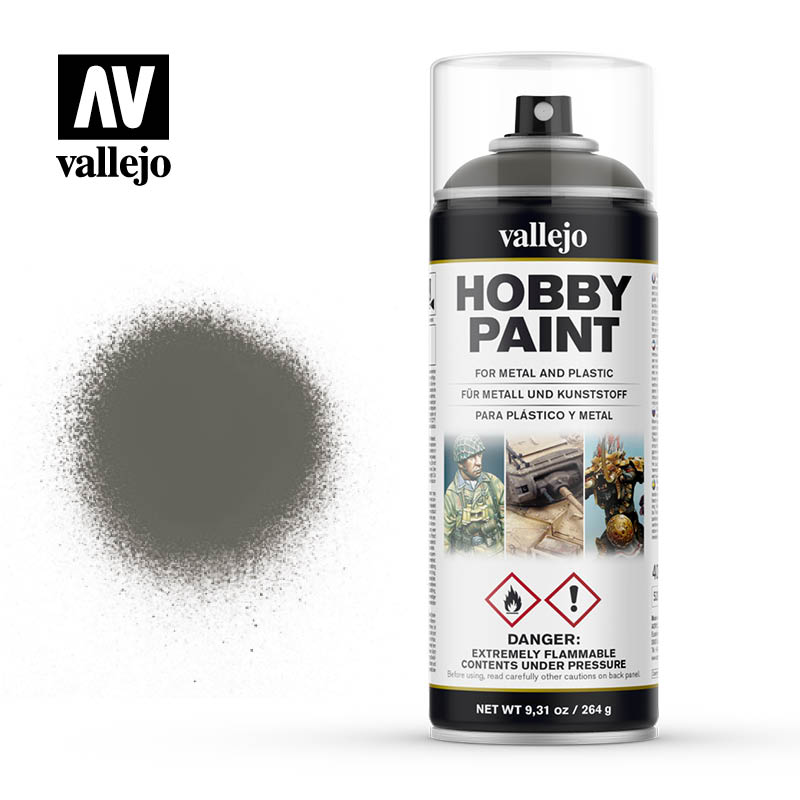 Vallejo Hobby Paint - German Field Grey 400ml Spray Can