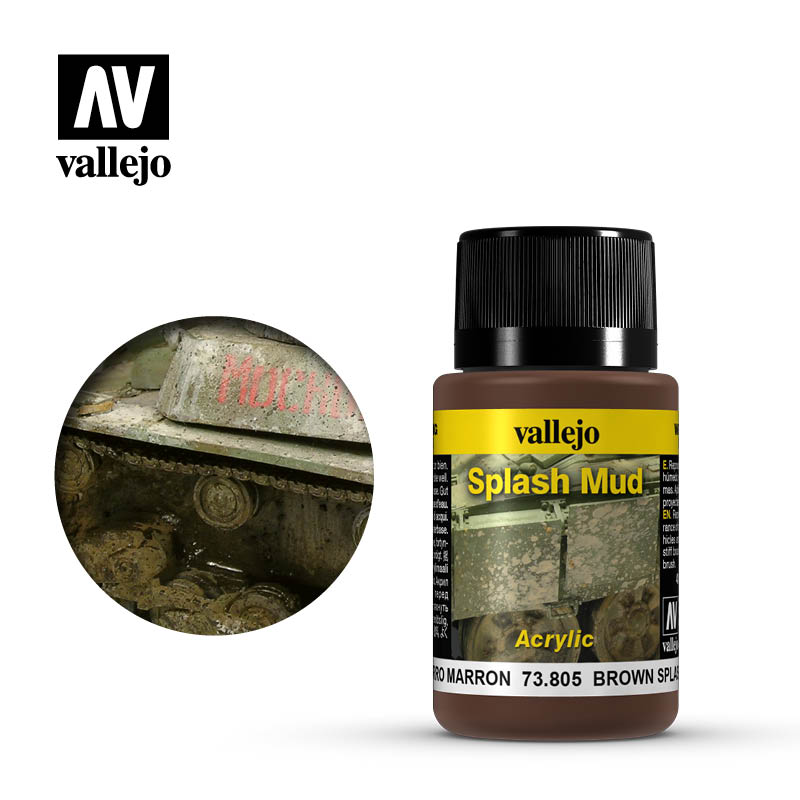 Brown Splash Mud Weathering Effect 40ml Bottle