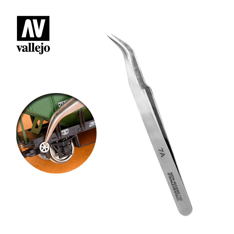 Extra Fine Curved Tweezers