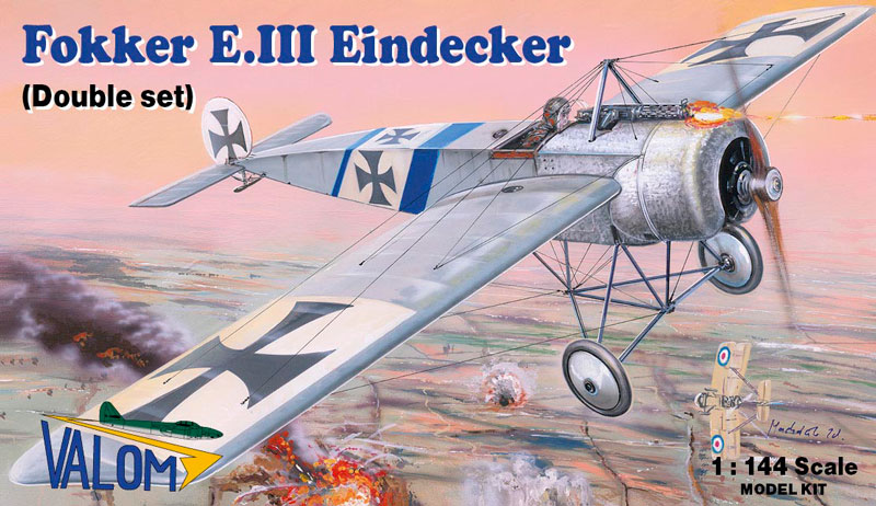 Valom Fokker E.III Eindecker (Double Set)