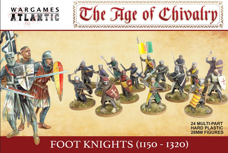 Wargames Atlantic The Age of Chivalry: Foot Knights (1150-1320)