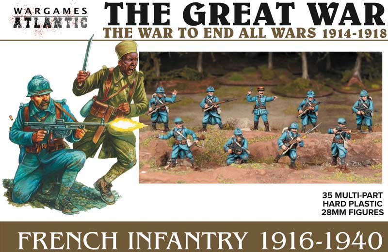 Wargames Atlantic The Great War: French Infantry (1916-1940)