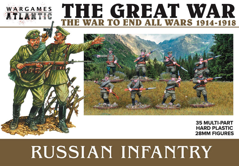 Wargames Atlantic The Great War: Russian Infantry