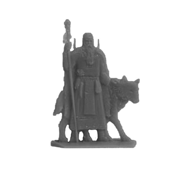 Kievan Rus Civilians - Pagan Priest Luchezar with Wolf