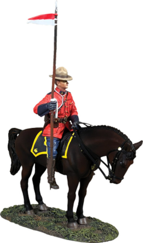 Museum Collection: Royal Canadian Mounted Police, Male Trooper on Horseback